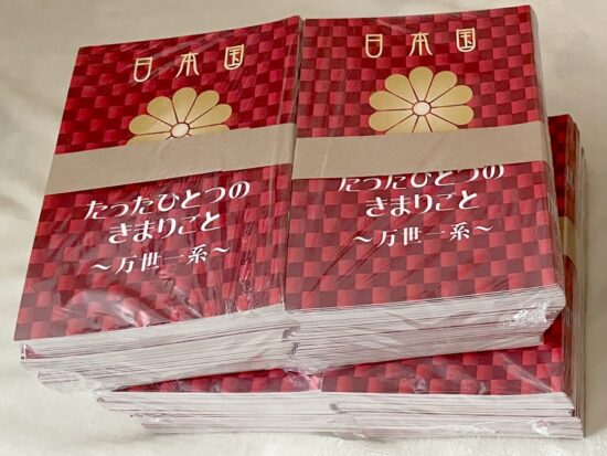 小冊子「たったひとつのきまりごと」 小冊子「たったひとつのきまりごと」